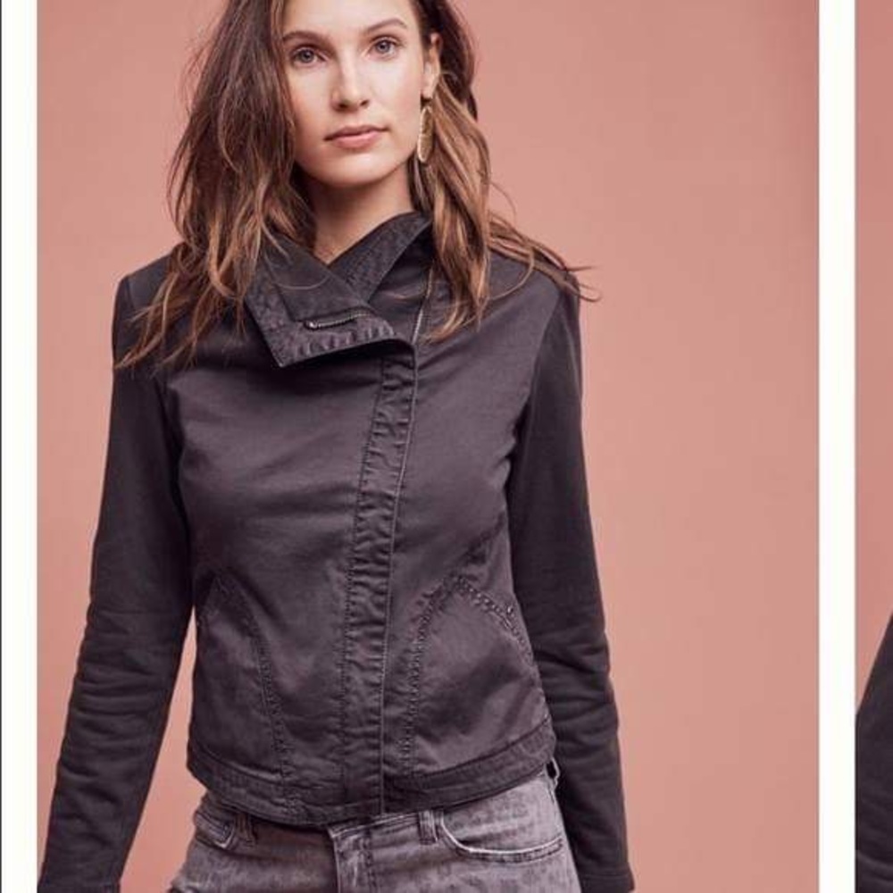 Anthropologie Favarel Marrakech Moto Jacket